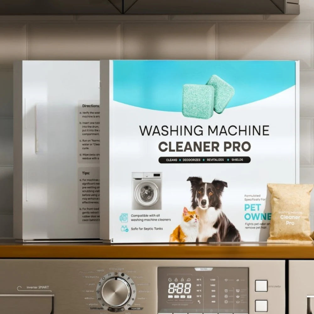 FurClean Washing Machine Cleaner Pro Tabs